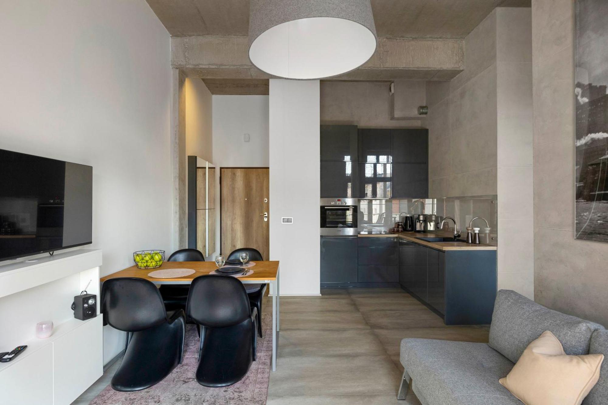 Brooklyn Loft Apartment - Old Town, Free Parking Wrocław Exteriör bild